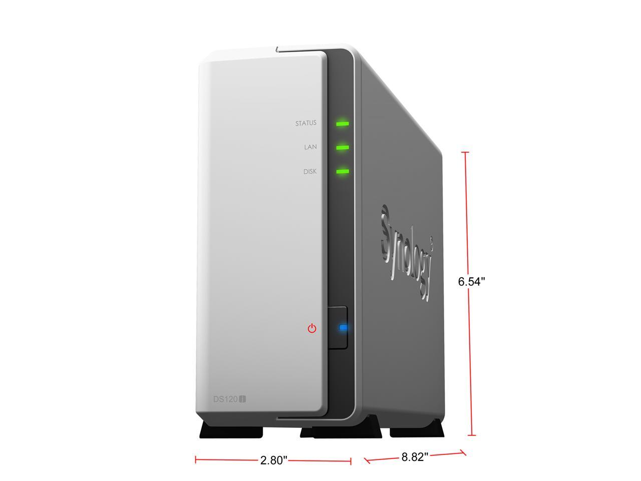 Synology DS120j Diskless System Network Storage