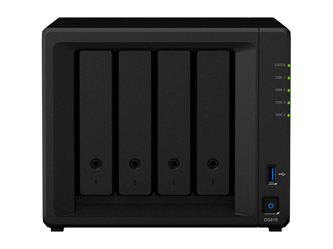 Synology 4 Bay NAS DiskStation DS418 (Diskless)