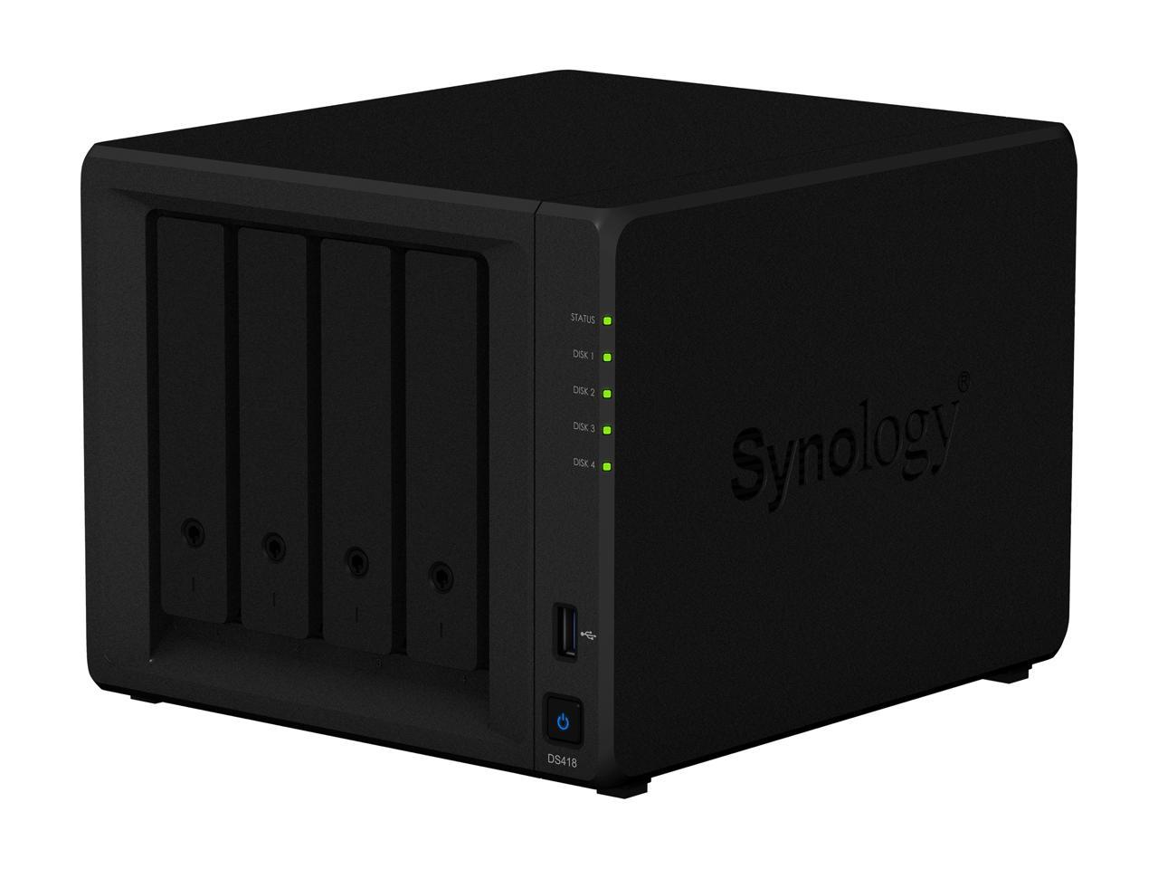 Synology 4 Bay NAS DiskStation DS418 (Diskless)