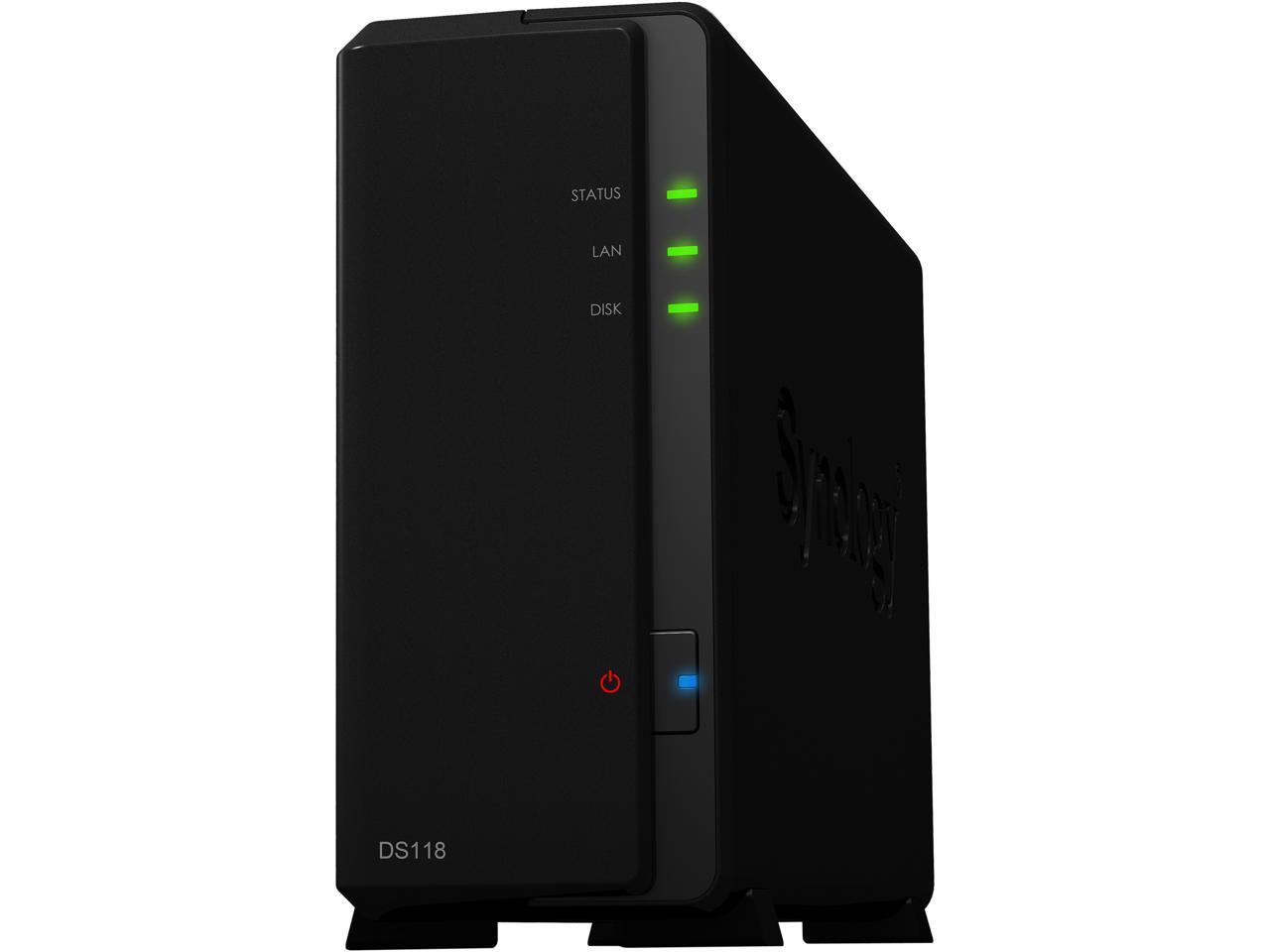 Synology 1 bay NAS DiskStation DS118 (Diskless)