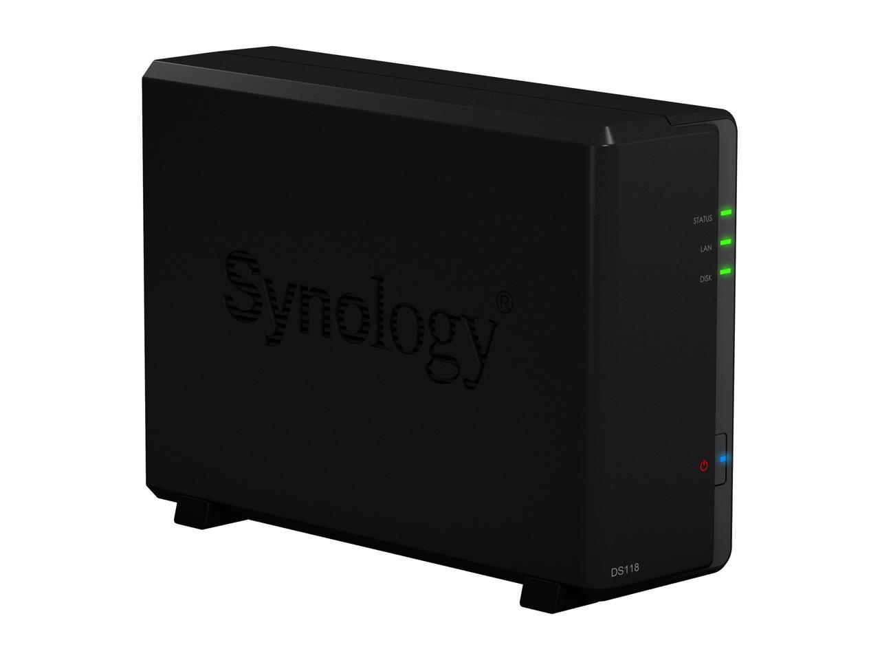 Synology 1 bay NAS DiskStation DS118 (Diskless)