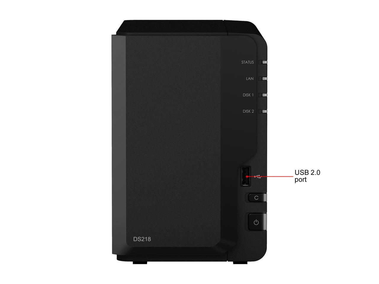 Synology 2 bay NAS DiskStation DS218 (Diskless) - OEM