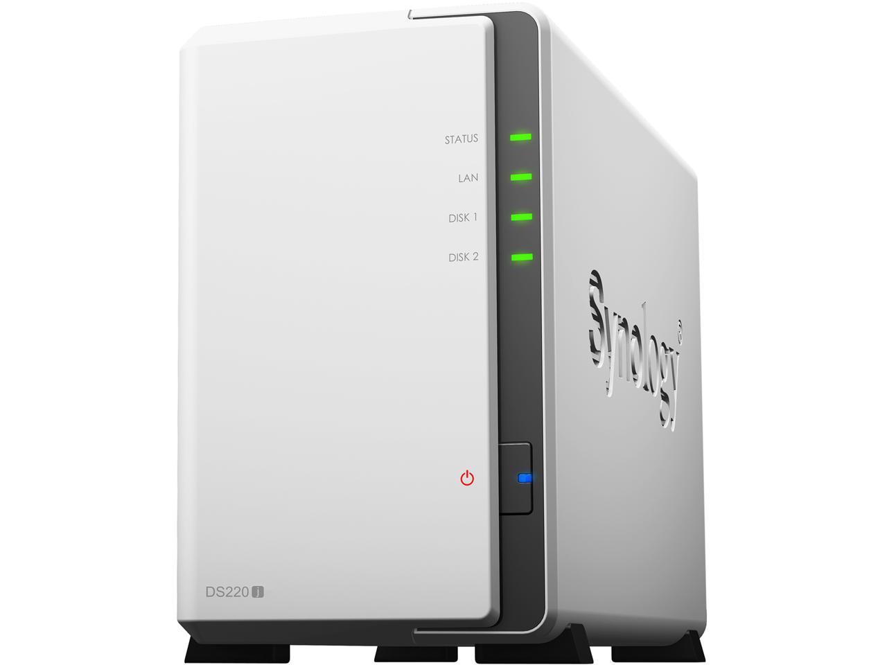 Synology DS220j Diskless System Network Storage