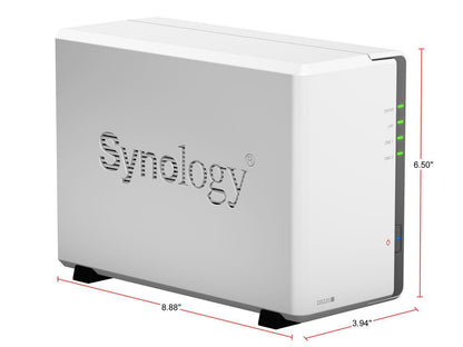 Synology DS220j Diskless System Network Storage