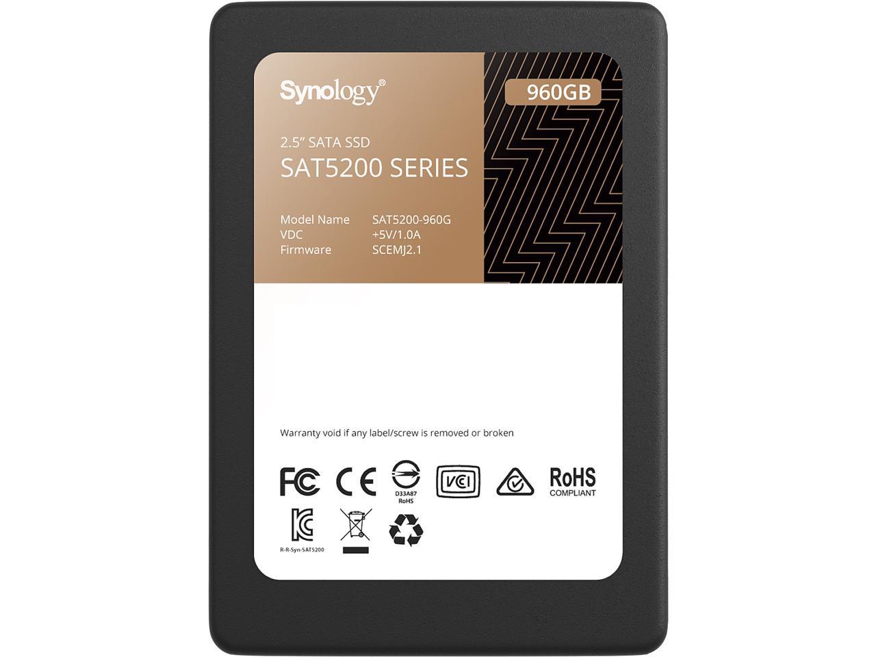 Synology SAT5200-960G 2.5" SATA SSD Network Storage