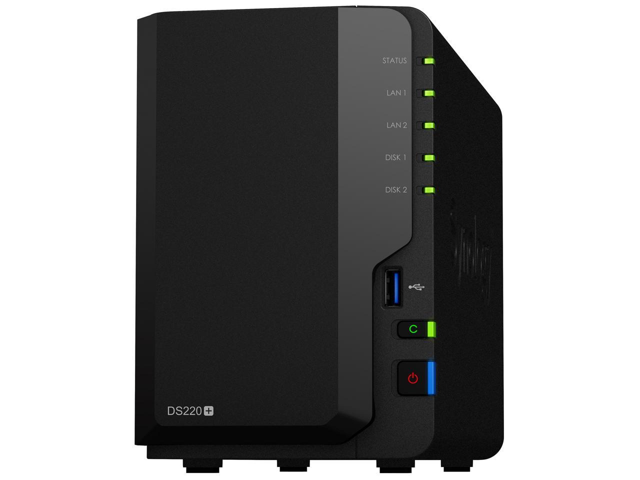 Synology 2 bay NAS DiskStation DS220+ (Diskless)