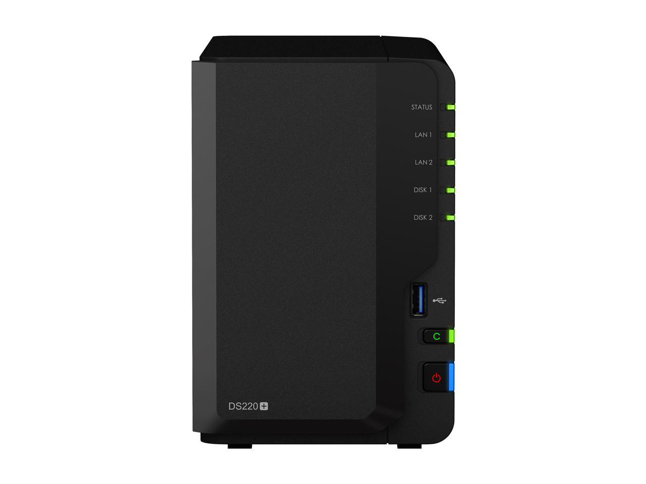 Synology 2 bay NAS DiskStation DS220+ (Diskless)