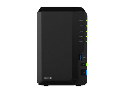 Synology 2 bay NAS DiskStation DS220+ (Diskless)