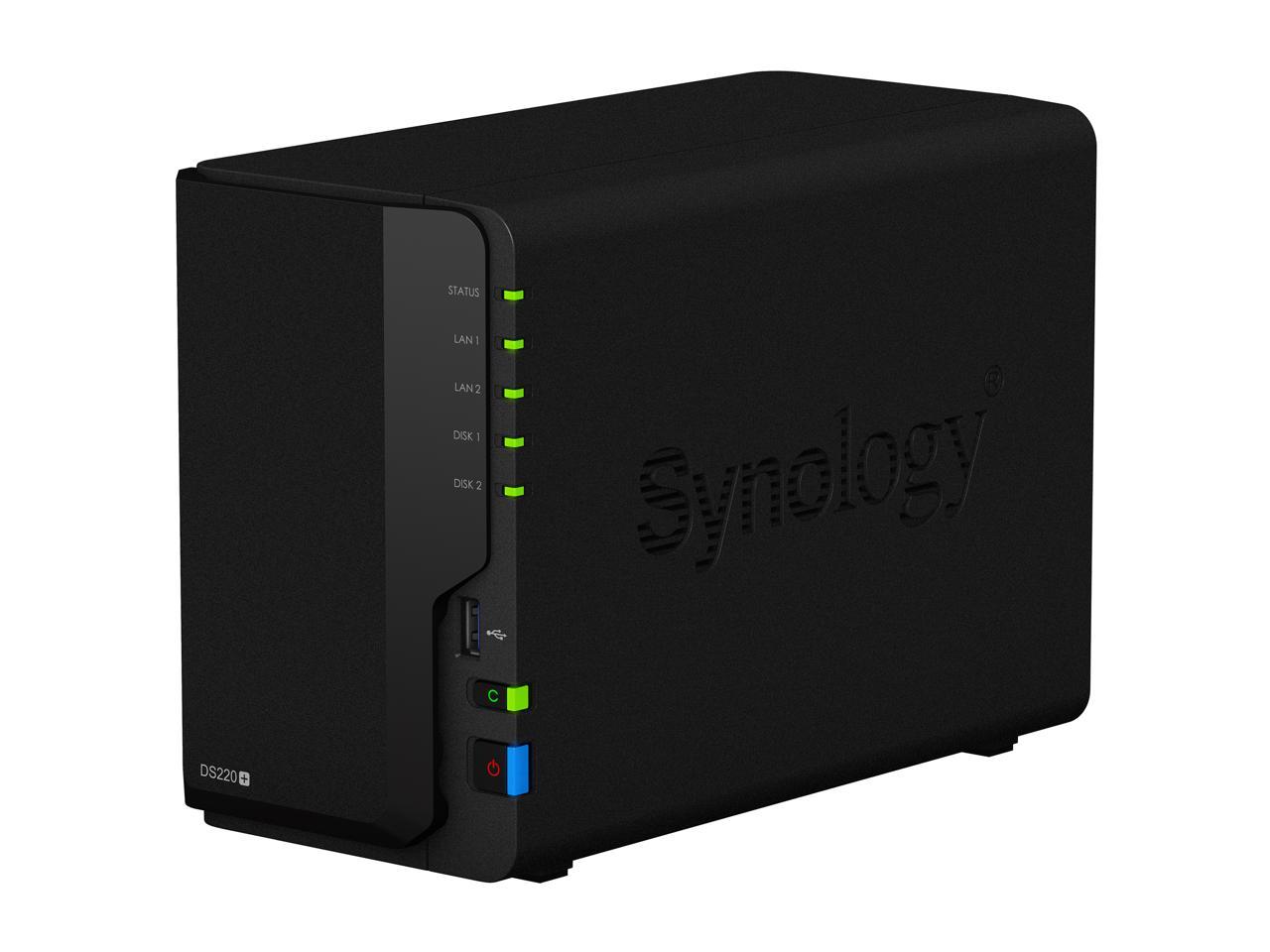 Synology 2 bay NAS DiskStation DS220+ (Diskless)