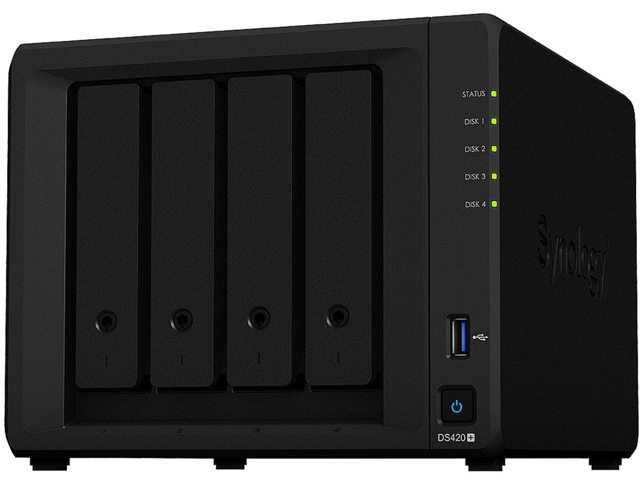 Synology 4 bay NAS DiskStation DS420+ (Diskless)