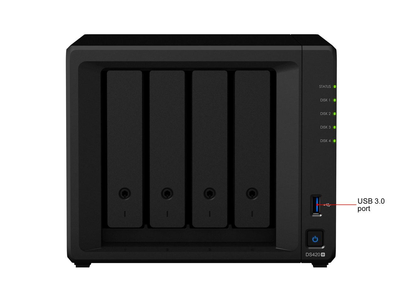 Synology 4 bay NAS DiskStation DS420+ (Diskless)