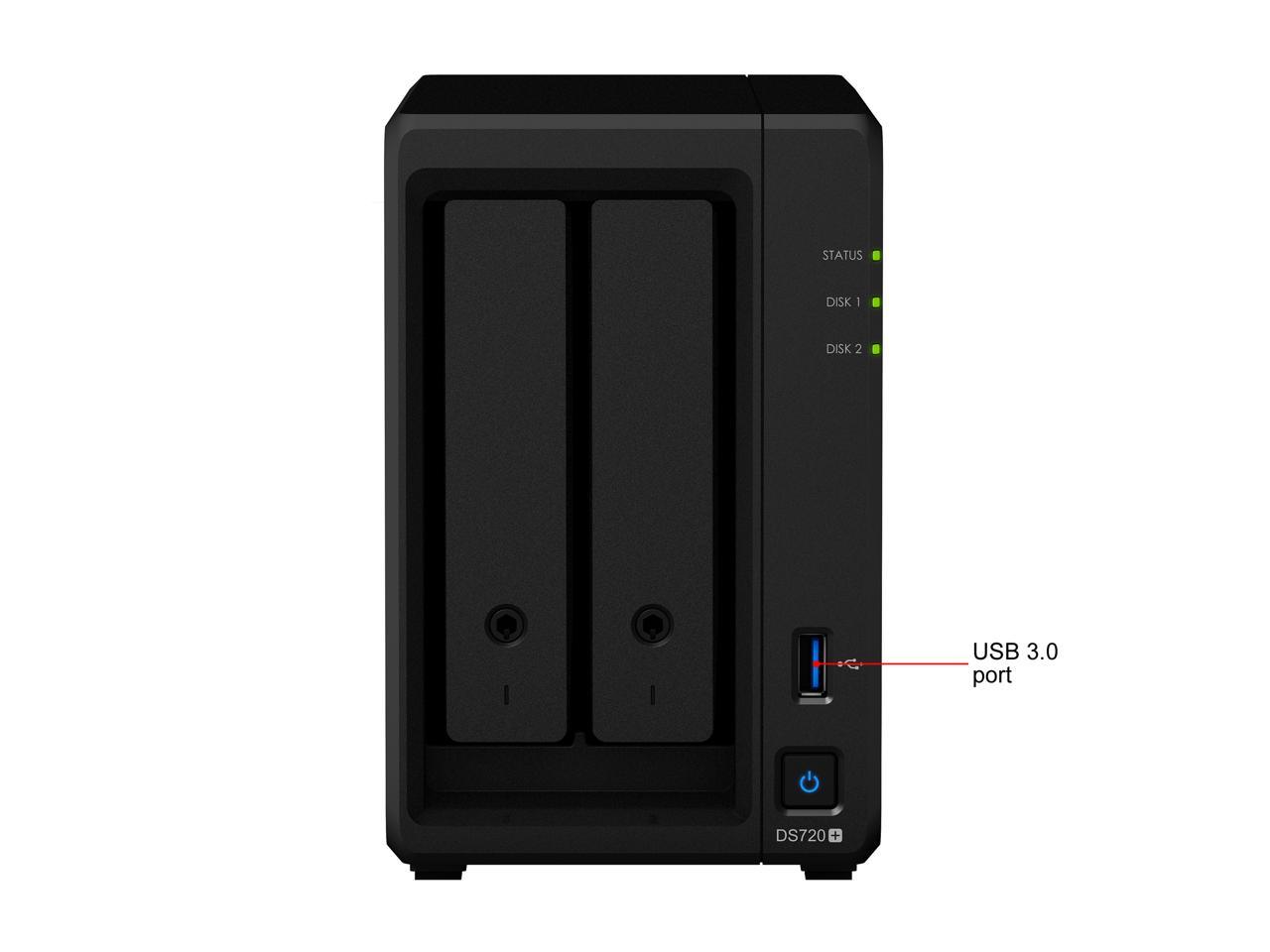 Synology 2 bay NAS DiskStation DS720+ (Diskless)