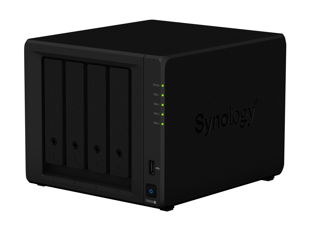Synology 4 bay NAS DiskStation DS920+ (Diskless)