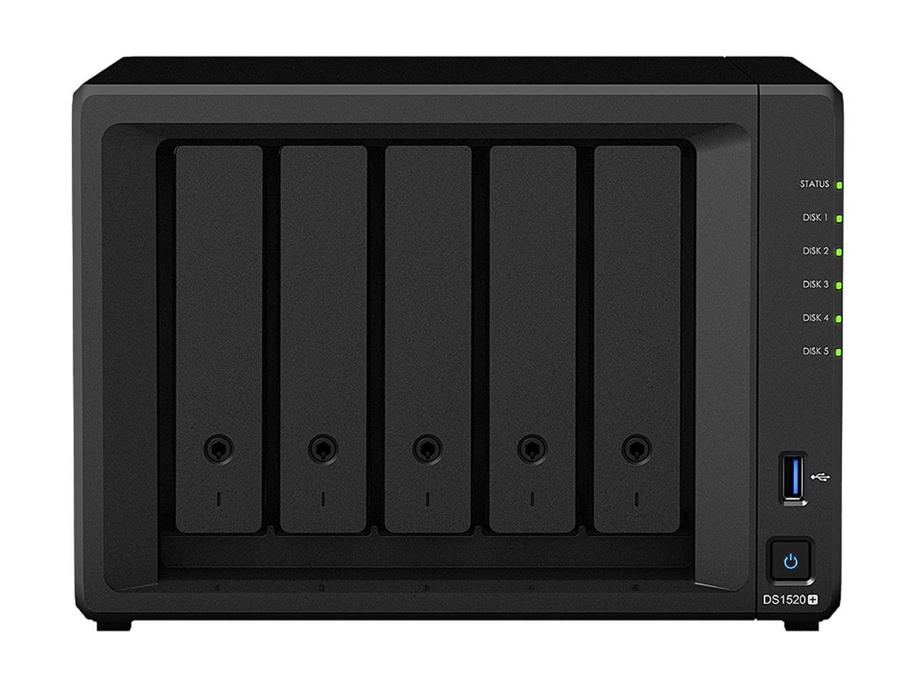 Synology 5-bay NAS DiskStation DS1520+ (Diskless)