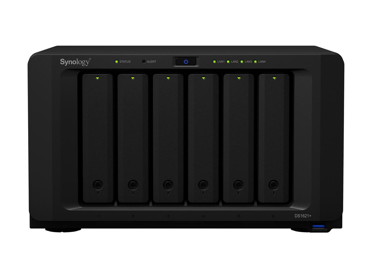 Synology DS1621+ 0TB 6-bay NAS DiskStation (Diskless)