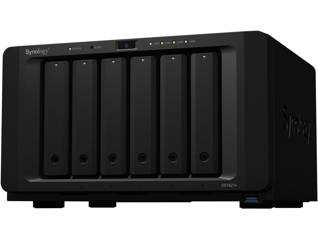 Synology DS1621+ 0TB 6-bay NAS DiskStation (Diskless)