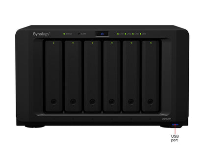Synology DS1621+ 0TB 6-bay NAS DiskStation (Diskless)