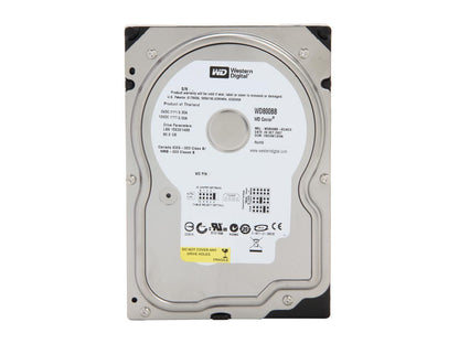 Western Digital Blue WD800BB 80GB 7200 RPM 2MB Cache IDE Ultra ATA100 / ATA-6 3.5" Hard Drive Bare Drive
