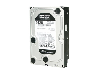 Western Digital Black WD5001AALS 500GB 7200 RPM 32MB Cache SATA 3.0Gb/s 3.5" Internal Hard Drive Bare Drive