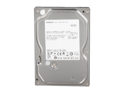 HGST HDS721050CLA362 (0F10381) 500GB 7200 RPM 16MB Cache SATA 3.0Gb/s 3.5" Internal Hard Drive Bare Drive