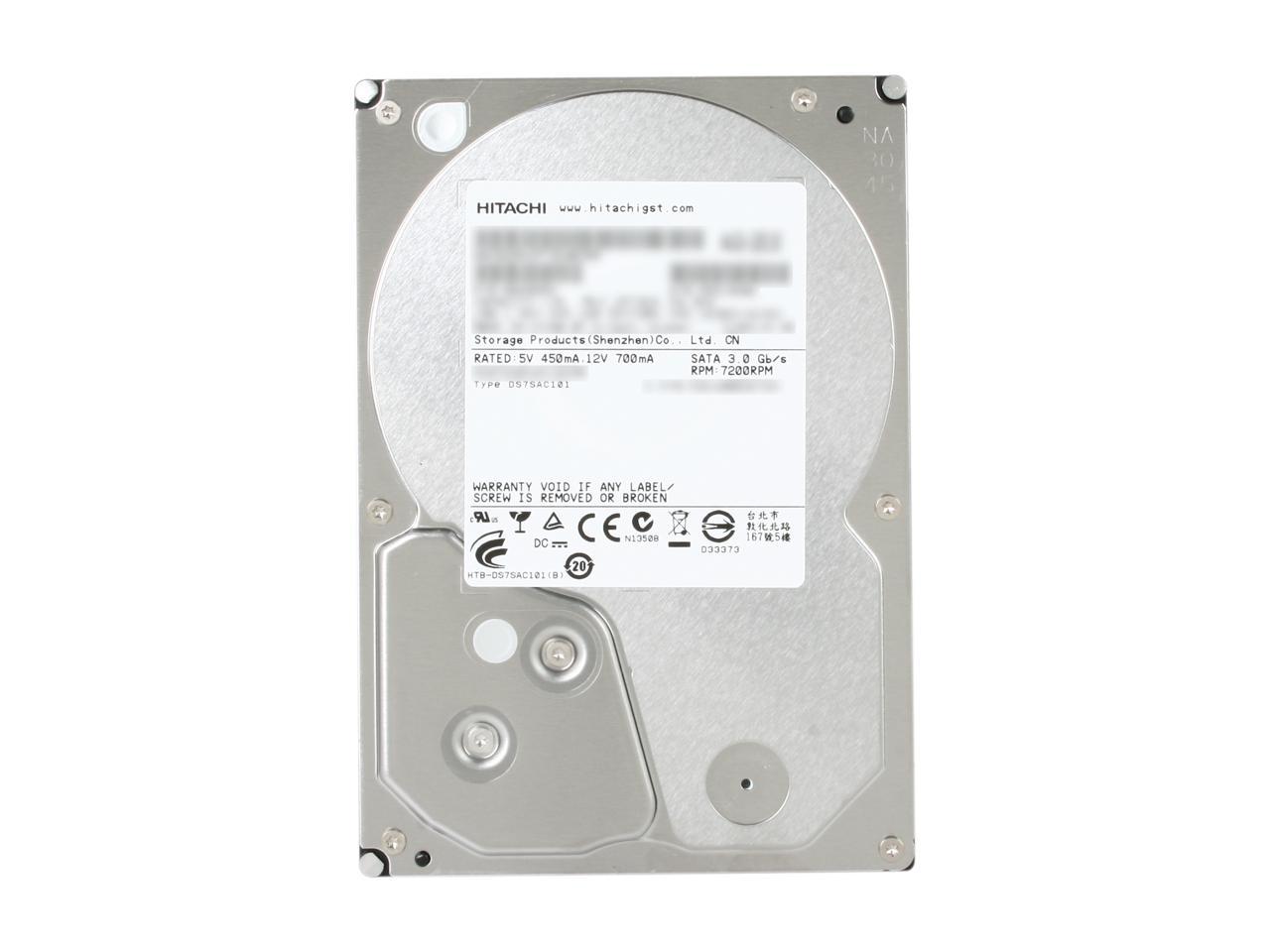 HGST Ultrastar A7K2000 HUA722010CLA330 (0A39289) 1TB 7200 RPM 32MB Cache SATA 3.0Gb/s 3.5" Enterprise Hard Drive Bare Drive