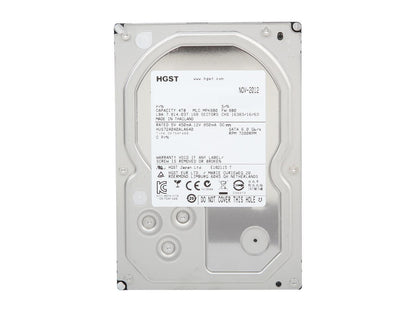 HGST Ultrastar 7K4000 HUS724040ALA640 (0F14688) 4TB 7200 RPM 64MB Cache SATA 6.0Gb/s 3.5" Enterprise Hard Drive Bare Drive