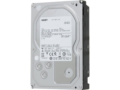 HGST Ultrastar 7K4000 HUA724020ALA640 (0F14690) 2TB 7200 RPM 64MB Cache SATA 6.0Gb/s 3.5" Enterprise Hard Drive Bare Drive