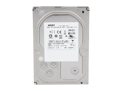 HGST Ultrastar 7K4000 HUS724040ALS640 (0B26885) 4TB 7200 RPM 64MB Cache SAS 6Gb/s 3.5" Enterprise Hard Drive Bare Drive