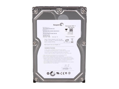 Seagate BarraCuda 7200.11 ST31500341AS 1.5TB 7200 RPM 32MB Cache SATA 3.0Gb/s 3.5" Internal Hard Drive Bare Drive