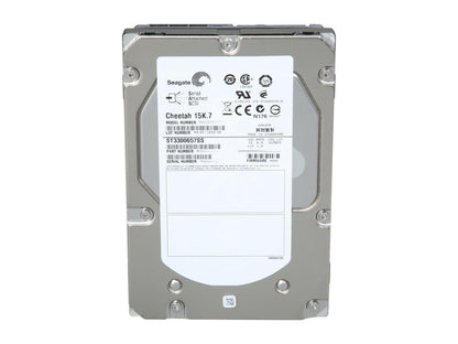 Seagate Cheetah 15K.7 ST3300657SS 300GB 15000 RPM 16MB Cache SAS 6Gb/s 3.5" Internal Hard Drive