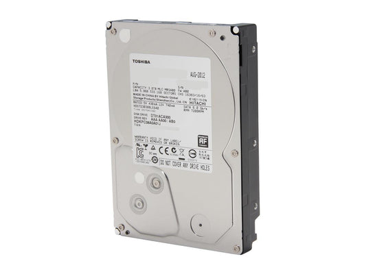TOSHIBA DT01ACA300 3TB 7200 RPM 64MB Cache SATA 6.0Gb/s 3.5" Internal Hard Drive Bare Drive