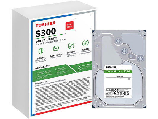 TOSHIBA S300 HDWT150UZSVAR 5TB 5400 RPM 128MB Cache SATA 6.0Gb/s 3.5" Internal Hard Drive - WHITE BOX