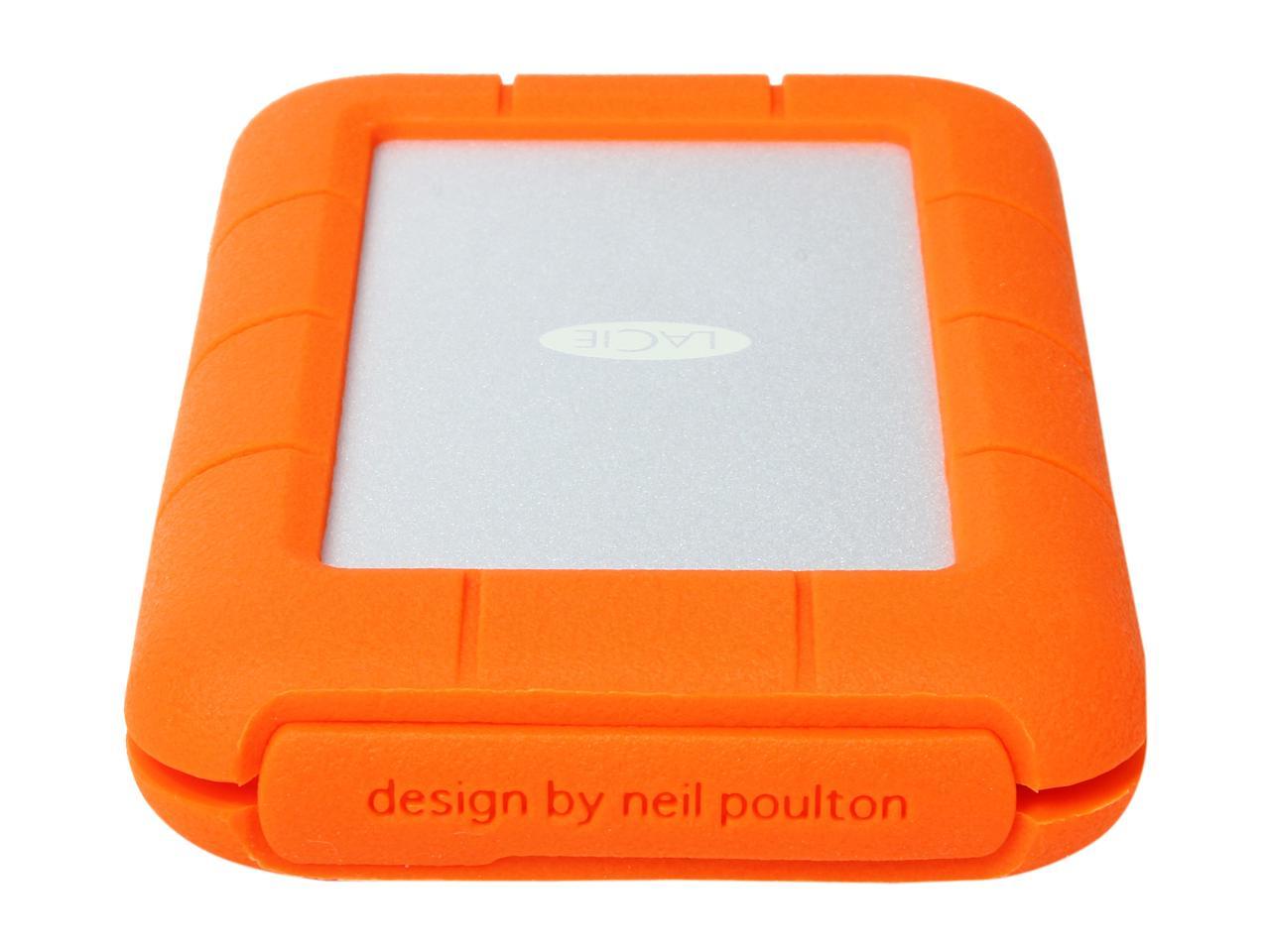 LaCie 2TB Rugged Thunderbolt Portable External Hard Drive USB 3.0 / Thunderbolt Model LAC9000489
