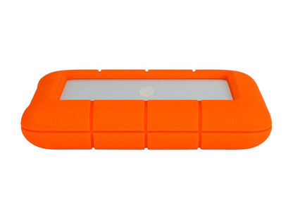 LaCie 4TB Rugged Mini External Hard Drive USB 3.0 Model LAC9000633 Orange