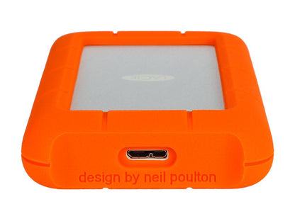 LaCie 4TB Rugged Mini External Hard Drive USB 3.0 Model LAC9000633 Orange