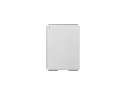 LaCie Mobile Drive 1TB External Hard Drive HDD - Moon Silver USB-C USB 3.0, for Mac and PC Computer Desktop Workstation Laptop (STHG1000400)