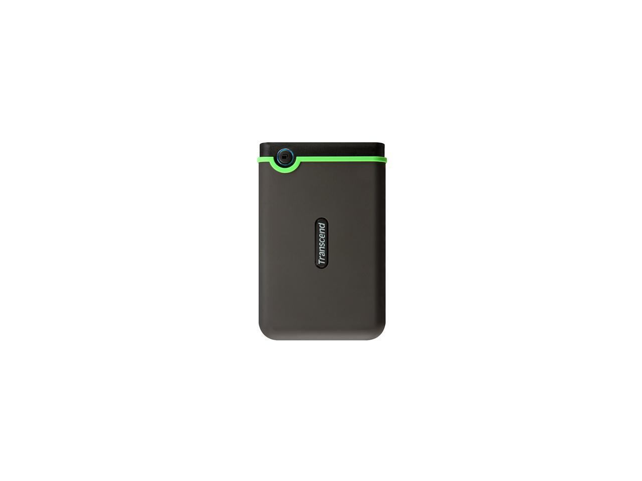 Transcend 500GB StoreJet External Hard Drive USB 3.0 Model TS500GSJ25M3