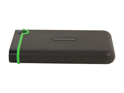 Transcend 1TB StoreJet 25M3 Military-grade Shock Resistance Portable External Hard Drive USB 3.0 Model TS1TSJ25M3 Iron Gray