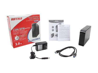 Buffalo 3TB DriveStation Axis Velocity - High Speed External Hard Drive