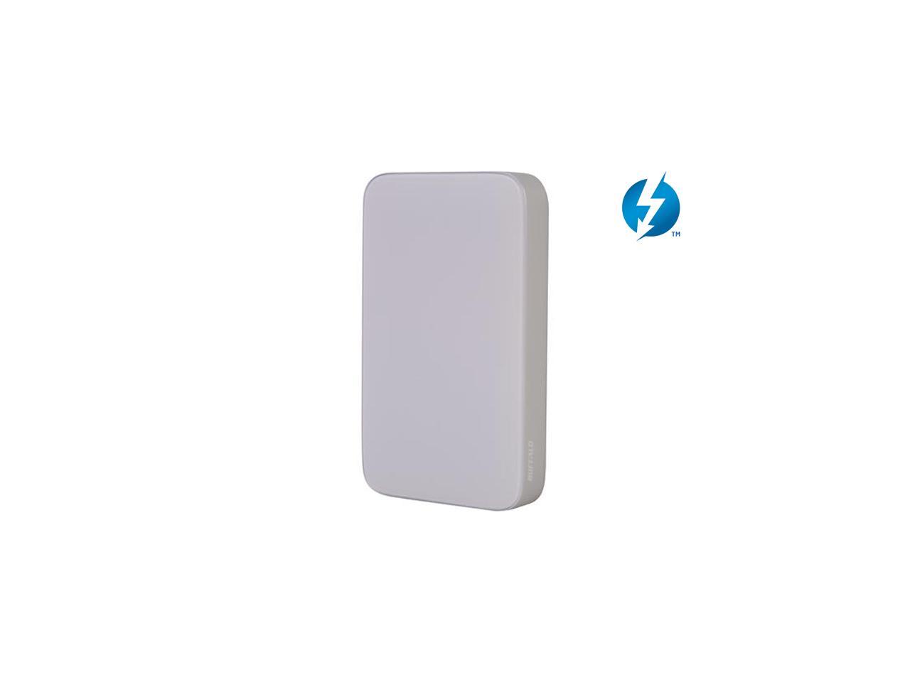 BUFFALO MiniStation Thunderbolt 1TB 2.5" USB 3.0 / Thunderbolt Portable Hard Drive Model HD-PA1.0TU3