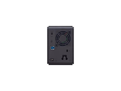 BUFFALO DriveStation Duo 8TB (2 x 4 TB) USB 3.0 High Performance RAID Array with Optimized Hard Drives HD-WH8TU3R1 Black