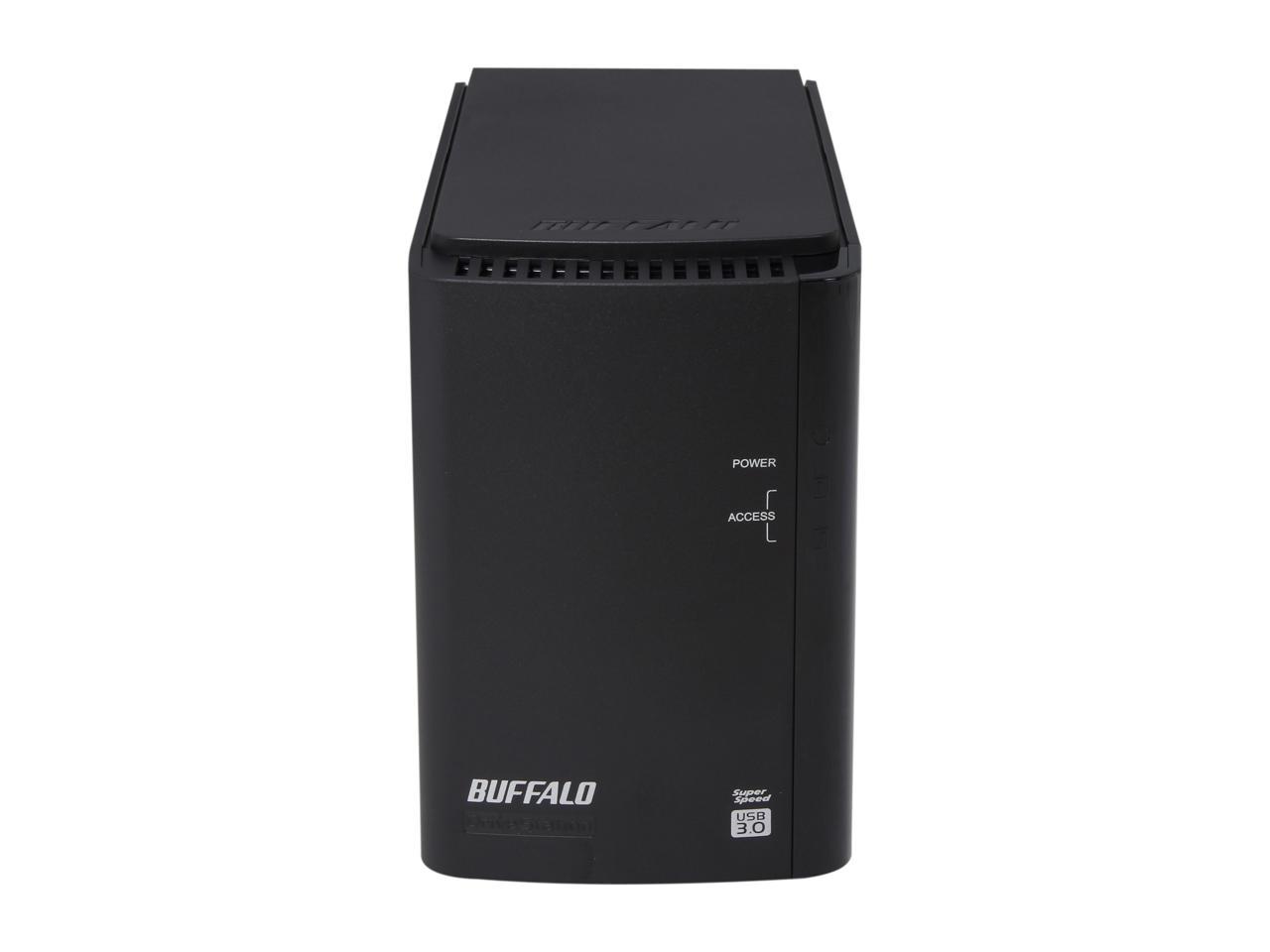 BUFFALO DriveStation Duo 4TB USB 3.0 High Performance RAID Array with Optimized Hard Drives HD-WH4TU3R1