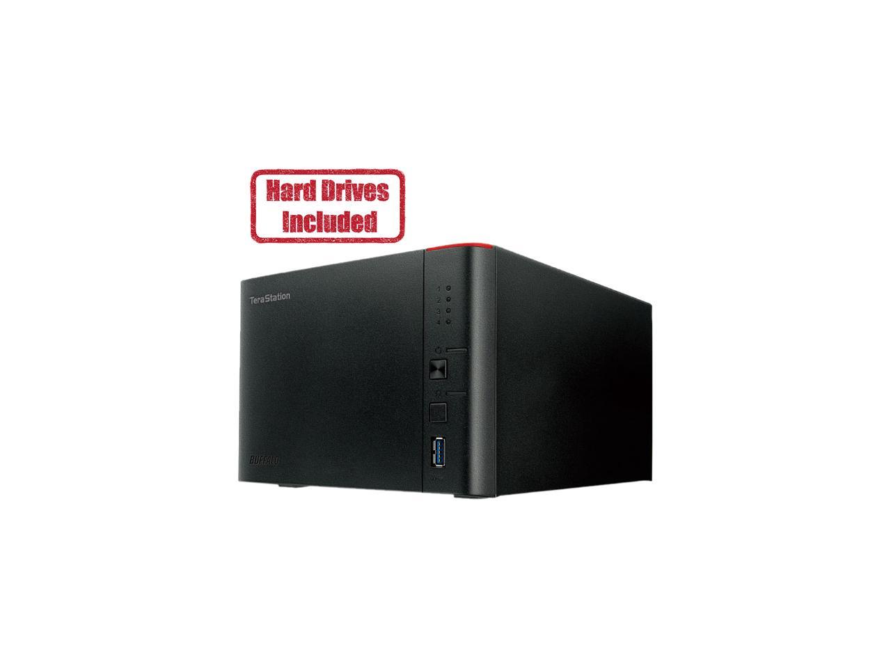 Buffalo TeraStation 1400D Desktop 4 TB NAS Hard Drives Included (TS1400D0404)