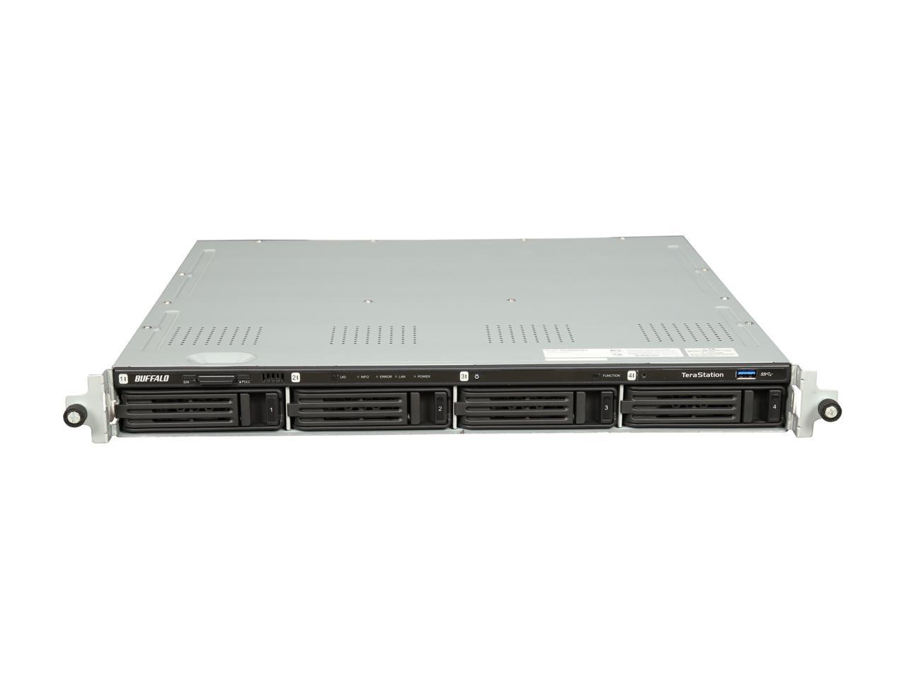 Buffalo TeraStation 1400R Rackmount 8 TB NAS Hard Drives Included (TS1400R0804)