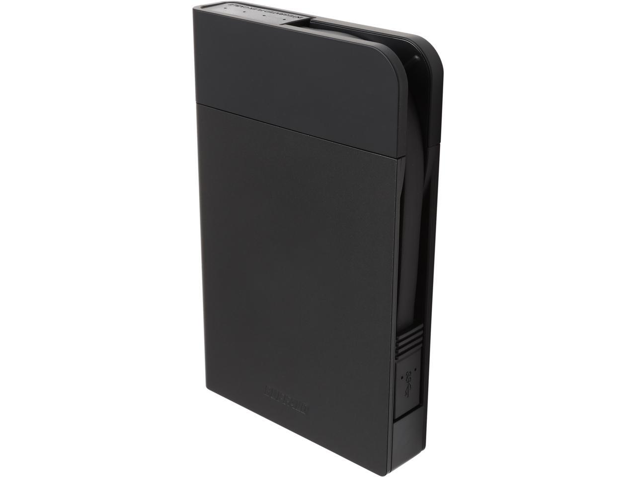 BUFFALO 1TB MiniStation Extreme NFC Portable Hard Drive USB 3.0 Micro-B Model HD-PZN1.0U3B Black