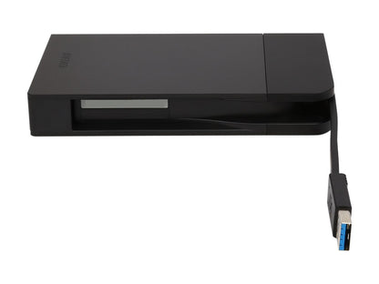BUFFALO 2TB MiniStation Extreme NFC Portable Hard Drive USB 3.0 Micro-B Model HD-PZN2.0U3B Black
