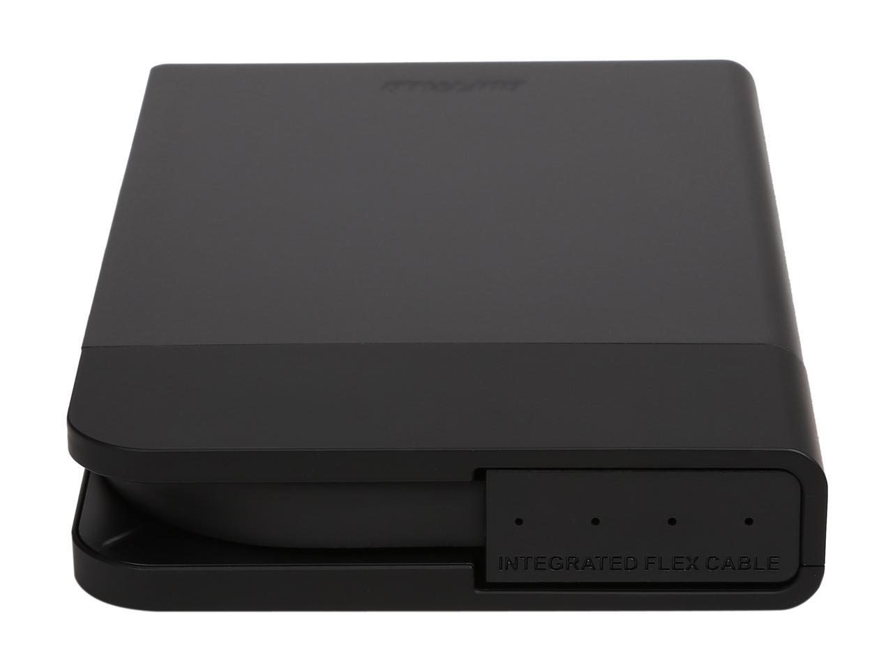 BUFFALO 2TB MiniStation Extreme NFC Portable Hard Drive USB 3.0 Micro-B Model HD-PZN2.0U3B Black