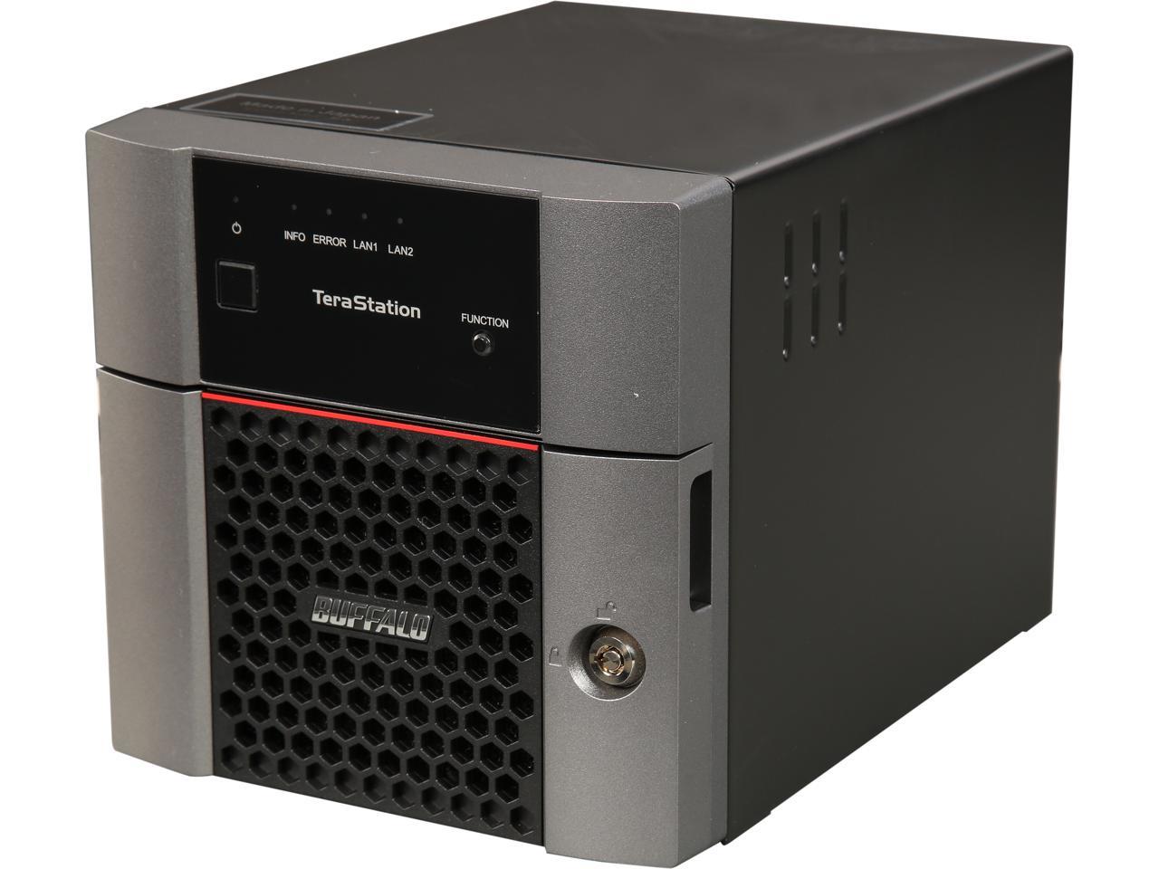 Buffalo TeraStation 3210DN Desktop 4 TB NAS Hard Drives Included