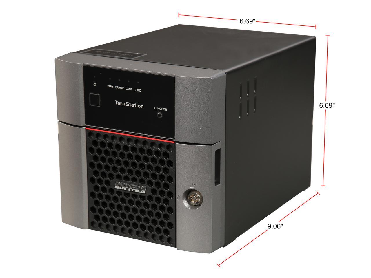 Buffalo TeraStation 3210DN Desktop 4 TB NAS Hard Drives Included