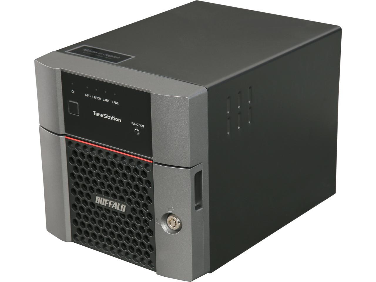 Buffalo TeraStation 3210DN Desktop 8 TB NAS Hard Drives Included
